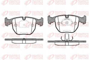 Remsa Σετ τακάκια, Δισκόφρενα - 0596.00