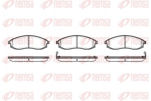 Remsa Σετ τακάκια, Δισκόφρενα - 0598.02