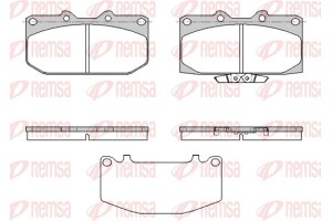 Remsa Σετ τακάκια, Δισκόφρενα - 0599.32