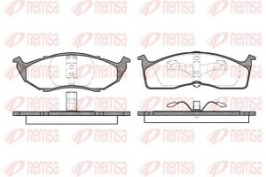 Remsa Σετ τακάκια, Δισκόφρενα - 0610.00