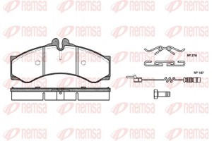 Remsa Σετ τακάκια, Δισκόφρενα - 0614.02