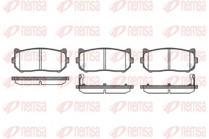 Remsa Σετ τακάκια, Δισκόφρενα - 0649.02