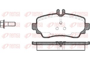 Remsa Σετ τακάκια, Δισκόφρενα - 0650.00