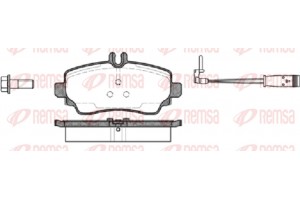 Remsa Σετ τακάκια, Δισκόφρενα - 0650.22