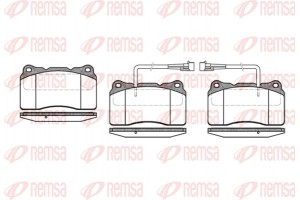 Remsa Σετ τακάκια, Δισκόφρενα - 0666.02