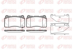 Remsa Σετ τακάκια, Δισκόφρενα - 0666.32