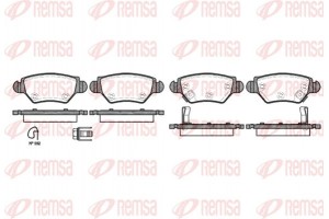 Remsa Σετ τακάκια, Δισκόφρενα - 0685.22