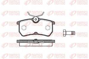 Remsa Σετ τακάκια, Δισκόφρενα - 0693.00