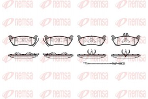 Remsa Σετ τακάκια, Δισκόφρενα - 0698.11