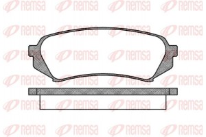 Remsa Σετ τακάκια, Δισκόφρενα - 0706.00