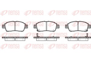 Remsa Σετ τακάκια, Δισκόφρενα - 0712.02