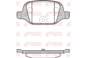 Remsa Σετ τακάκια, Δισκόφρενα - 0727.00