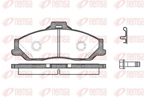 Remsa Σετ τακάκια, Δισκόφρενα - 0730.01