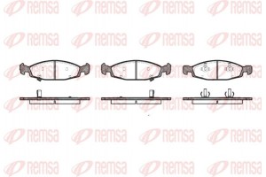 Remsa Σετ τακάκια, Δισκόφρενα - 0736.02