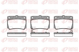 Remsa Σετ τακάκια, Δισκόφρενα - 0750.02