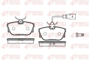 Remsa Σετ τακάκια, Δισκόφρενα - 0767.01