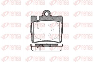 Remsa Σετ τακάκια, Δισκόφρενα - 0770.00