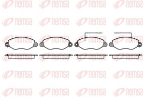 Remsa Σετ τακάκια, Δισκόφρενα - 0772.22