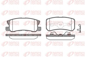 Remsa Σετ τακάκια, Δισκόφρενα - 0803.02