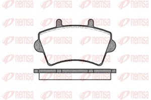 Remsa Σετ τακάκια, Δισκόφρενα - 0819.00