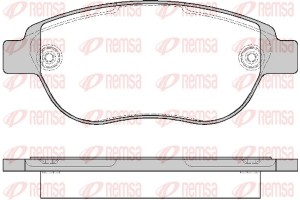 Remsa Σετ τακάκια, Δισκόφρενα - 0841.00