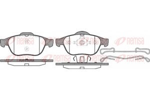 Remsa Σετ τακάκια, Δισκόφρενα - 0843.10