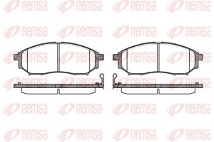 Remsa Σετ τακάκια, Δισκόφρενα - 0852.14