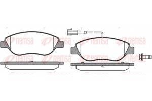 Remsa Σετ τακάκια, Δισκόφρενα - 0860.02