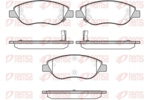 Remsa Σετ τακάκια, Δισκόφρενα - 0860.12