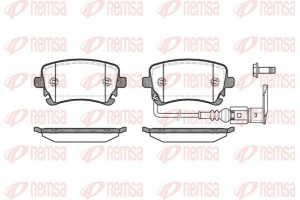 Remsa Σετ τακάκια, Δισκόφρενα - 0897.11