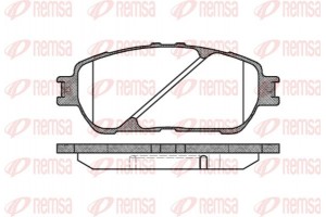 Remsa Σετ τακάκια, Δισκόφρενα - 0898.00