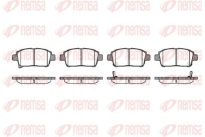 Remsa Σετ τακάκια, Δισκόφρενα - 0971.02