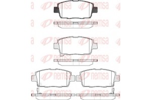 Remsa Σετ τακάκια, Δισκόφρενα - 0971.42