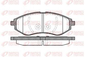 Remsa Σετ τακάκια, Δισκόφρενα - 0986.00