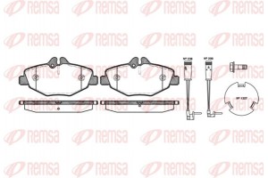 Remsa Σετ τακάκια, Δισκόφρενα - 0990.02