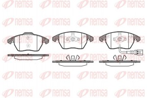 Remsa Σετ τακάκια, Δισκόφρενα - 1030.01