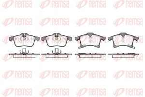 Remsa Σετ τακάκια, Δισκόφρενα - 1036.02