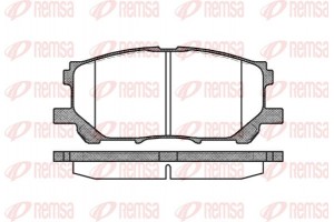 Remsa Σετ τακάκια, Δισκόφρενα - 1039.00