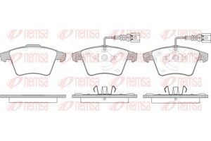 Remsa Σετ τακάκια, Δισκόφρενα - 1045.22