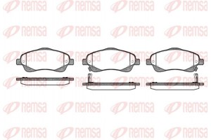 Remsa Σετ τακάκια, Δισκόφρενα - 1046.02