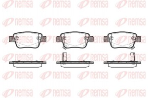 Remsa Σετ τακάκια, Δισκόφρενα - 1047.02