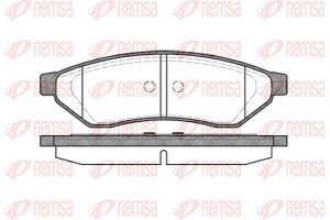 Remsa Σετ τακάκια, Δισκόφρενα - 1049.00
