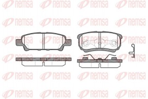 Remsa Σετ τακάκια, Δισκόφρενα - 1051.02