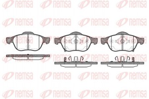 Remsa Σετ τακάκια, Δισκόφρενα - 1054.02