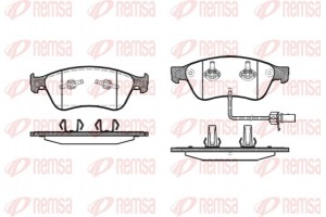 Remsa Σετ τακάκια, Δισκόφρενα - 1056.02