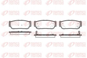 Remsa Σετ τακάκια, Δισκόφρενα - 1063.02