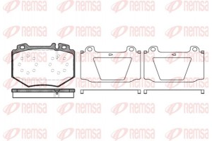 Remsa Σετ τακάκια, Δισκόφρενα - 1065.00