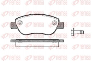 Remsa Σετ τακάκια, Δισκόφρενα - 1069.00