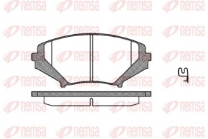 Remsa Σετ τακάκια, Δισκόφρενα - 1080.01