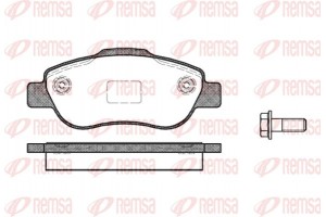 Remsa Σετ τακάκια, Δισκόφρενα - 1100.00